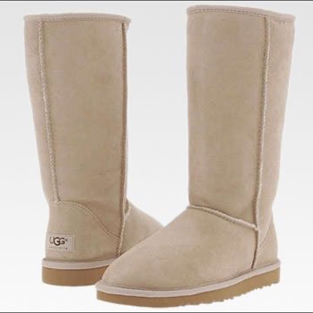 Authentic UGG Tall Cream Boots
